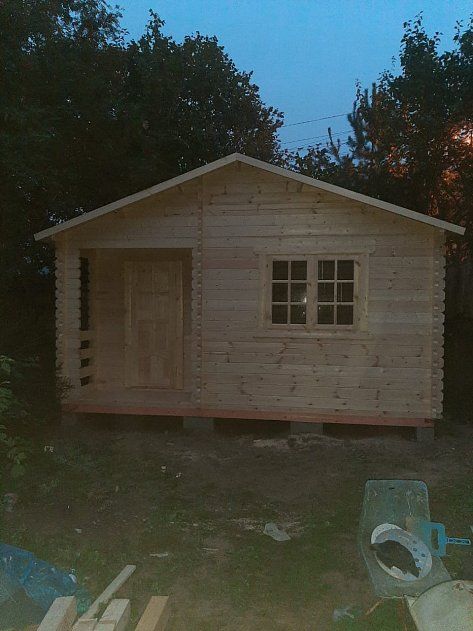 Картинка Дом «Строгий деревянный» 5х4